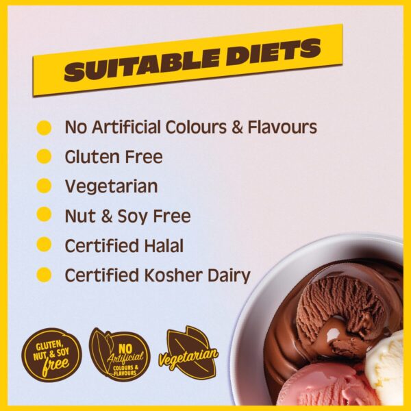 SCREAMIES 8g Protein Chocolate No-Melt Ice-Scream - Image 5