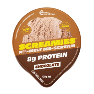 SCREAMIES 8g Protein Chocolate No-Melt Ice-Scream