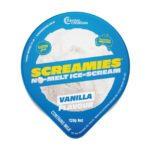 SCREAMIES Vanilla No-Melt Ice-Scream