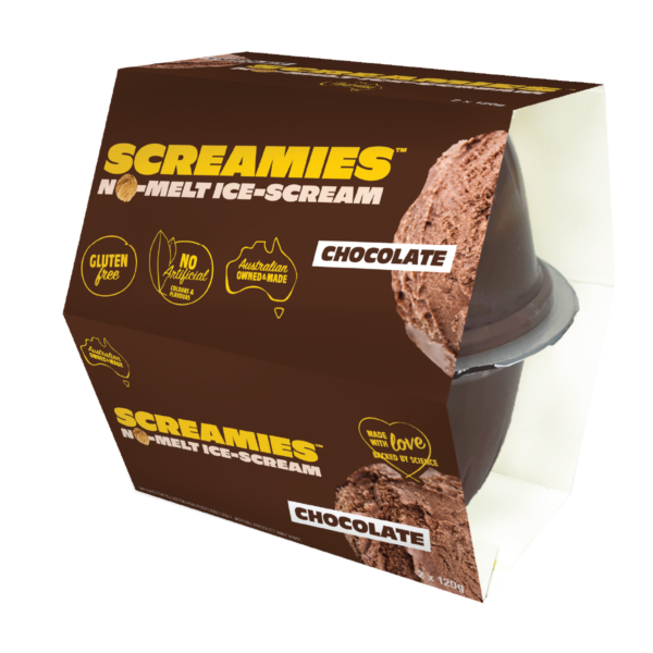 SCREAMIES Chocolate No-Melt Ice-Scream - Image 2