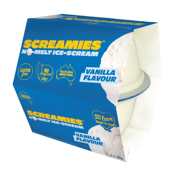 SCREAMIES Vanilla No-Melt Ice-Scream - Image 2